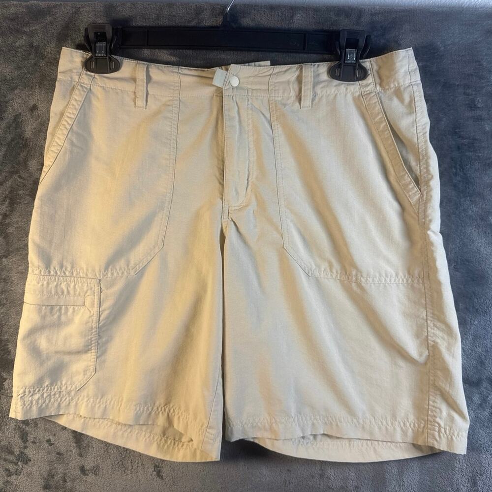 Y2K 2007 Patagonia Women’s Sol Patrol Shorts Size 12 Beachy Tan/Biege Color Way